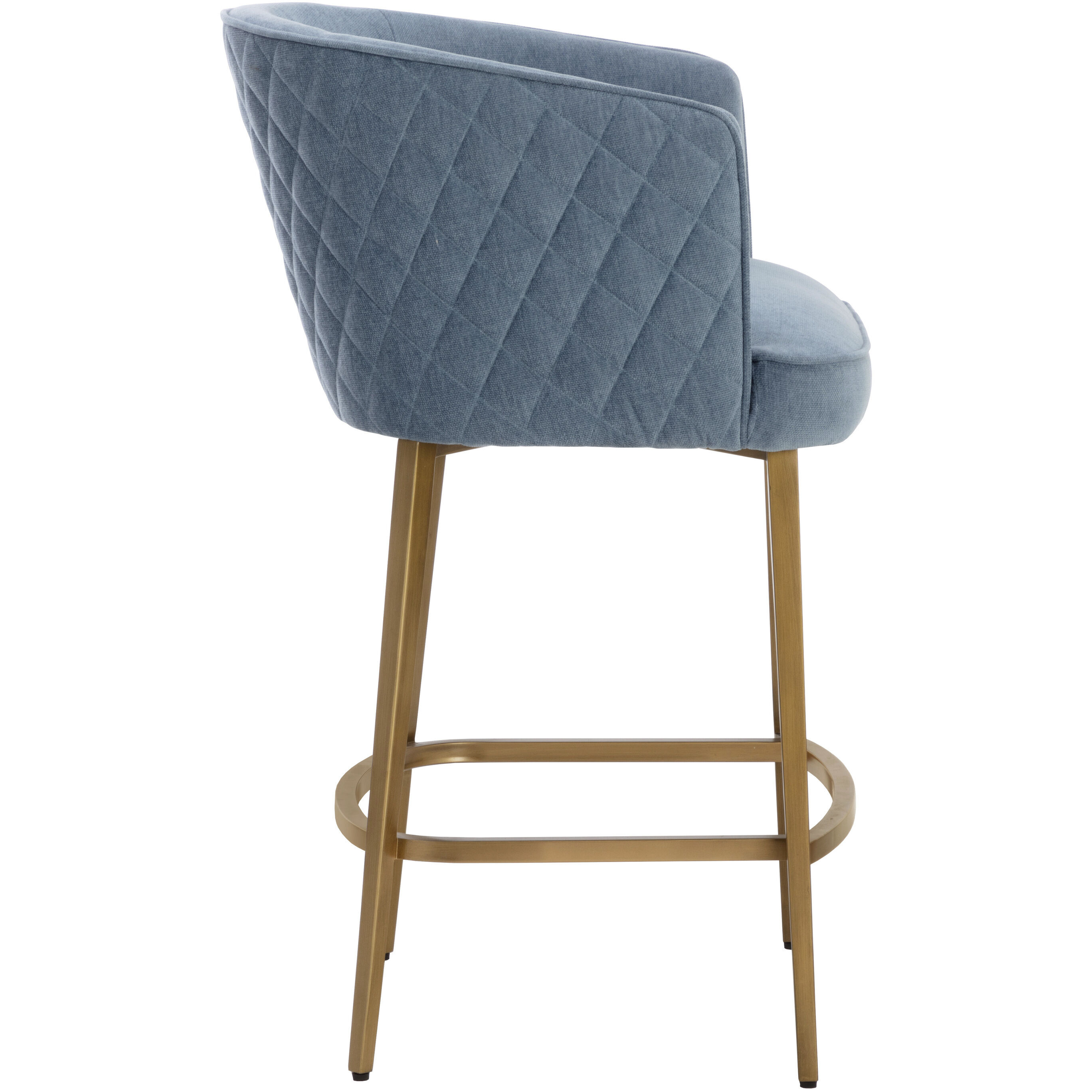 Cornella 35.75 inch Danny Iceberg Counter Stool